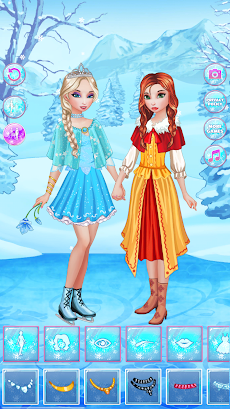 雪の女王 ドレスアップ - 女の子のゲームのおすすめ画像5