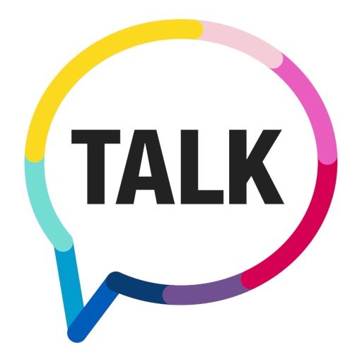 Talk logo