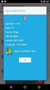 Free USA Zipcode info Search for United States 3