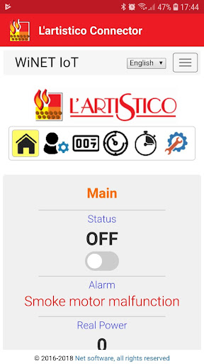 Android application L'artistico Connector screenshort