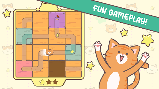 Roll The Cat - Puzzle Game