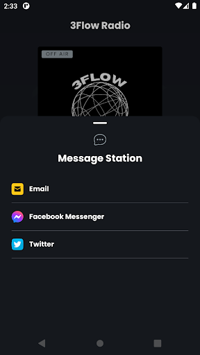 3Flow Radio Screen 3