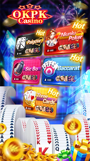 Android application OKPK Casino screenshort