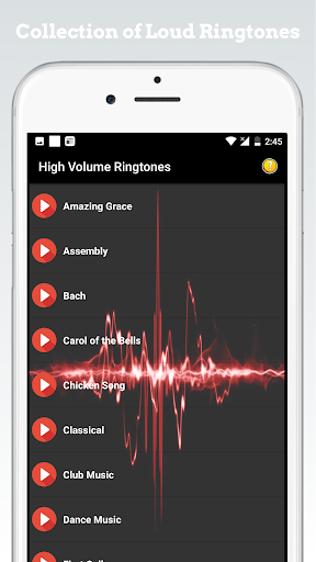 High Volume Ringtones Screen 2