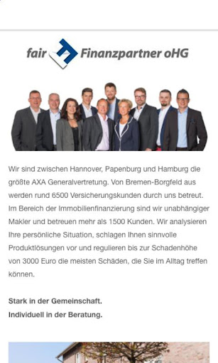 fair-Finanz Screen 2
