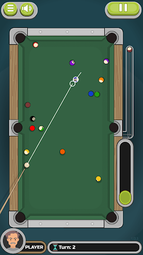 Android application Billiard vs Computer screenshort