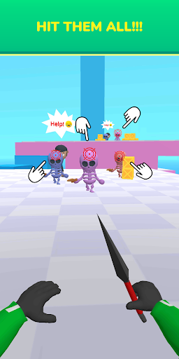 Ninja Hit 3D: Rescue game Screenshot 2 - AppWisp.com