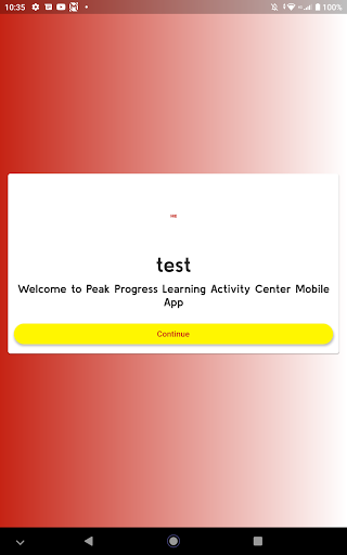Peak Progress Learning Activit Screen 3