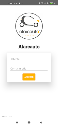 Android application Alarcauto screenshort