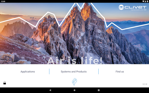 Android application ClivetAPP screenshort