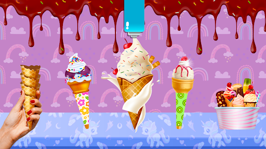 Ice Cream Cone Shop Maker Game