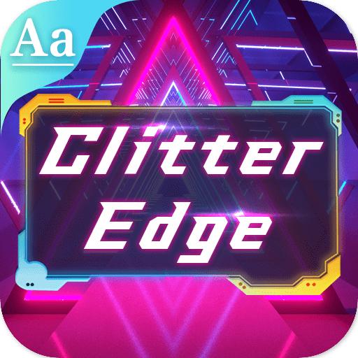 Glitter Edge Font for FlipFont  Icon