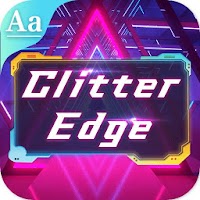 Glitter Edge Font for FlipFont , Cool Fonts Free