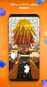 Zenitsu Agatsuma Jigsaw Puzzle