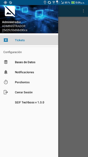 Android application SEIF Tickets screenshort
