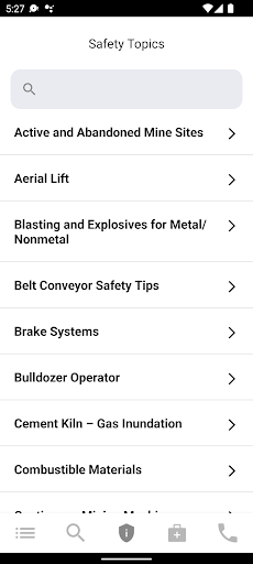Miner Safety & Health Screen 2