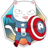 Cat SuperHero Wallpapers icon