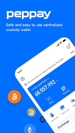 Android application PepPay screenshort