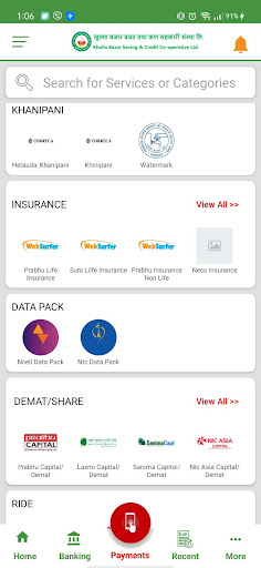 Khulla Bazar Mobile App Screen 2