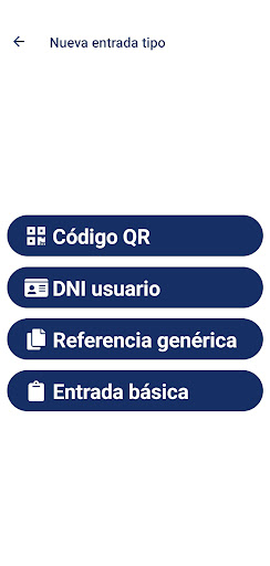 Android application Área de ptos. limpios DIOGENEX screenshort