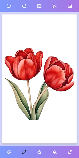 Android application Drawing Canvas: Art and Fun screenshort