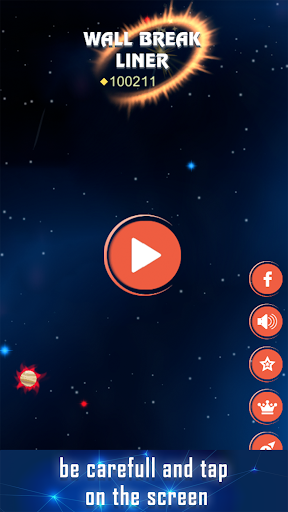 Wall Break Liner - Planet game