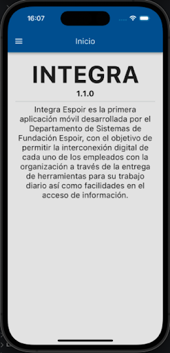 Integra ESPOIR Screen 2