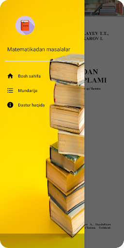 Android application Matematikadan masalalar screenshort