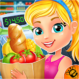 Grocery Supermarket Girls Game icon