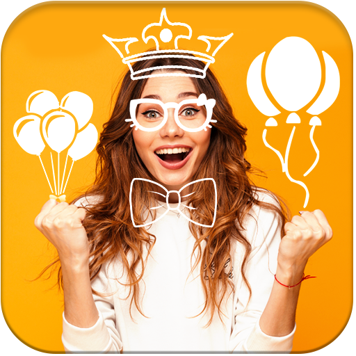Doodle Crown – Cute photo Make  Icon