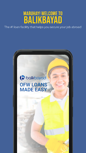 Android application Balikbayad OFW and Seaman Loan screenshort