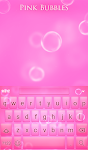 screenshot of Pink Bubbles Wallpaper