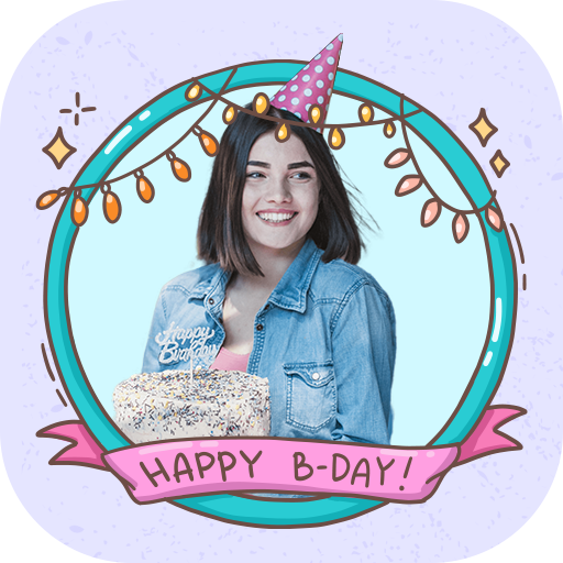 Birthday Photo Frame 2024 logo
