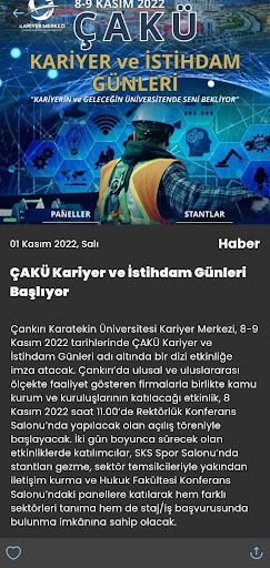 ÇAKÜ App Screen 3