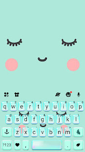 Cute Sweet Face Keyboard Theme 7.2.0_0321 APK screenshots 5