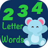 Learn Two, Three, Four Letter Words for Kids icon