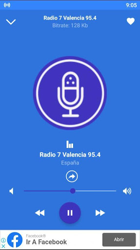 radio 7 valencia 95.4 fm App E Screen 3