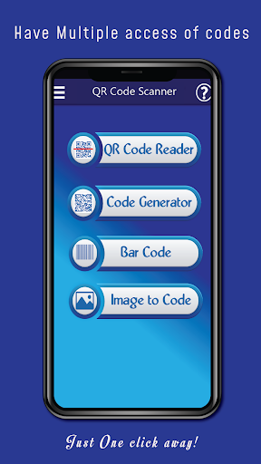 Android application QR Bar Code Reader Generator screenshort