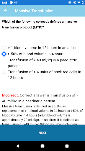 EDMCQ Screen 2