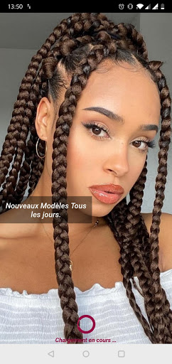 Android application AfroCoiffure: braids inspo screenshort