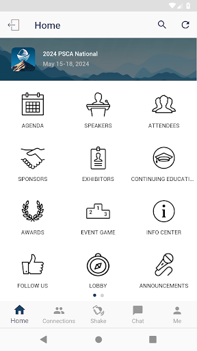 Screenshot of PSCA National Conference