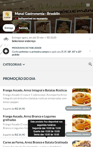 Manai Gastronomia Screen 2