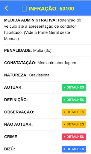 Bizú Trânsito Screen 2
