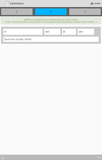 CV Word gratuit by 1cv1-mobile