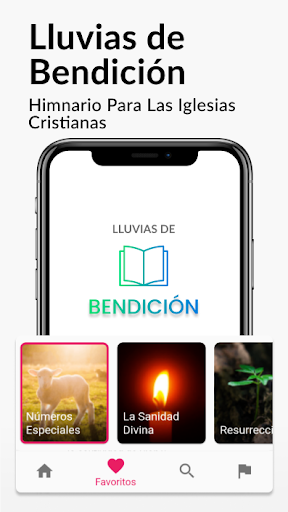 Android application Himnos Lluvias de Bendición screenshort