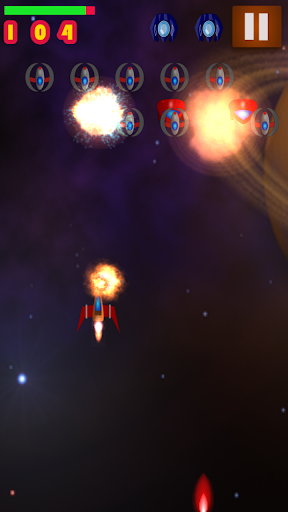 Android application Space Wars screenshort