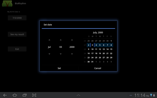BioRhythm Screen 3