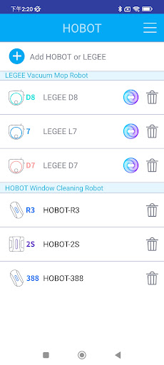 HOBOT LEGEE Screen 3