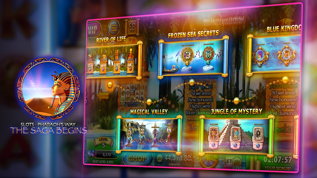 Slots - Pharaoh's Way Casino banner