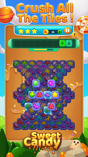Sweet candy puzzle - Triple match games screenshots 15